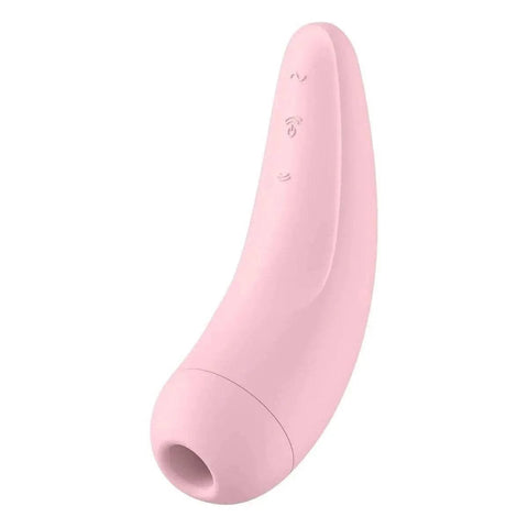 SATISFYER Vibrador Curvy 2+ Rosa, Controlado por Smartphone (video)  Satisfyer   