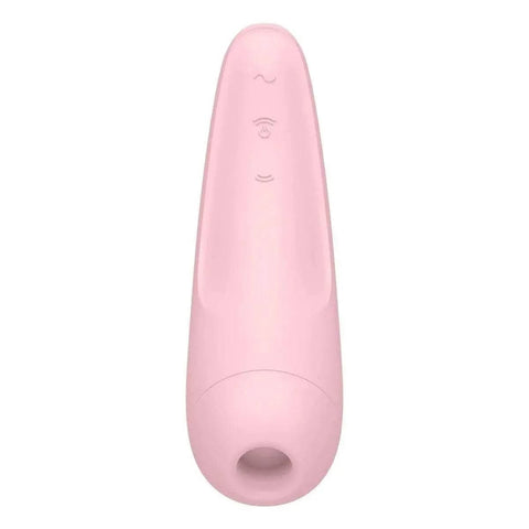 SATISFYER Vibrador Curvy 2+ Rosa, Controlado por Smartphone (video)  Satisfyer   