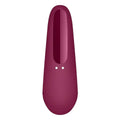 SATISFYER Vibrador de Sucção Curvy 1+ Vermelho, Controlado por Smartphone (video)  Satisfyer   