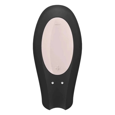 SATISFYER Vibrador Double Joy Preto, Controlado por Smartphone (video)  Satisfyer   