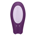 SATISFYER Vibrador Double Joy Roxo, Controlado por Smartphone (video)  Satisfyer   