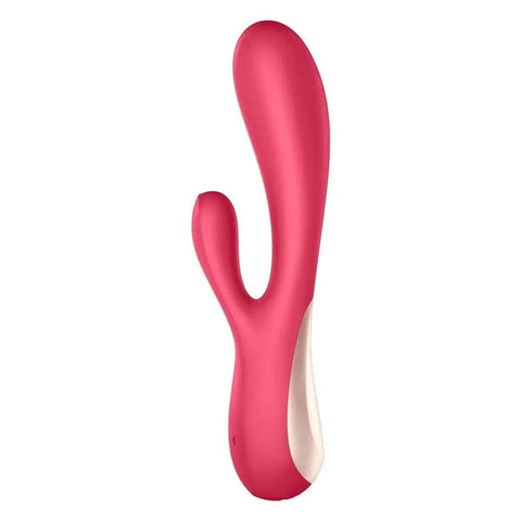 SATISFYER Vibrador Mono Flex Vermelho, Controlado por Smartphone (video)  Satisfyer   