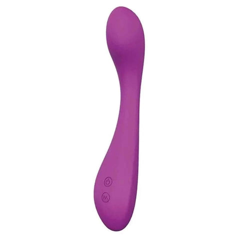 Sugar Britches, Vibrador USB Roxo, 21cm Ø3.6cm, 9vibrações  Dream Toys   