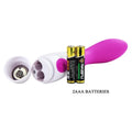 Vibrador Bishop Roxo, 18.2cm Ø3.1cm, 30vibrações  Pretty Love   