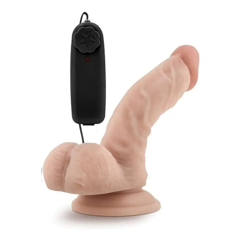 Vibrador Dr. Skin com comando, Dr. Ken, 17cm Ø3.5cm, vibração regulável  Blush Novelties   