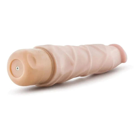 Vibrador Dr. Skin Vibe 1 Branco, 23cm Ø4.5cm, vibração regulável  Blush Novelties   