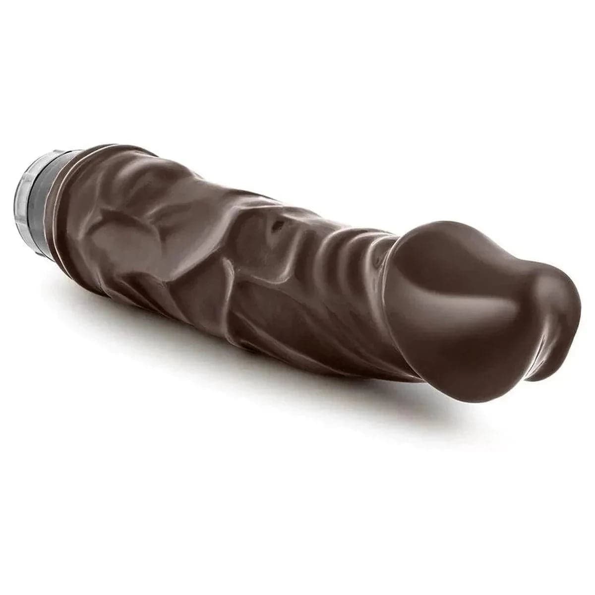Vibrador Dr. Skin Vibe 6 Chocolate, 23cm Ø4.5cm, vibração regulável  Blush Novelties   