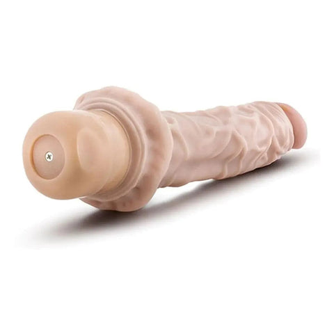 Vibrador Dr. Skin Vibe 8 Branco, 25cm Ø4.5cm, vibração regulável  Blush Novelties   