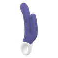 Vibrador Duplo Vibes of Love Azul USB, 23cm Ø3.5cm, 9+9vibrações  Dream Toys   