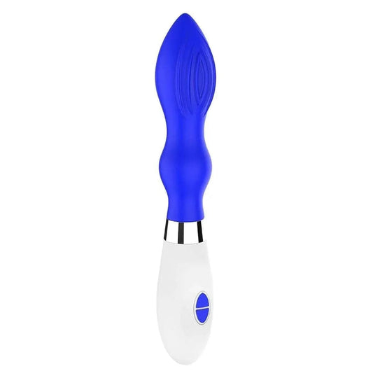 Vibrador Luminous ASTRAEA Azul, 20.5cm Ø3.3cm, 10vibrações - Pérola SexShop