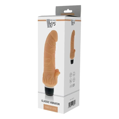 Vibrador Purrfect Classic Natural, 100% Silicone, 21cm Ø4.3cm, 7vibrações  Purrfect Silicone   