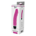 Vibrador Purrfect Classic Rosa II, 100% Silicone, 20cm Ø4cm, 7vibrações  Purrfect Silicone   